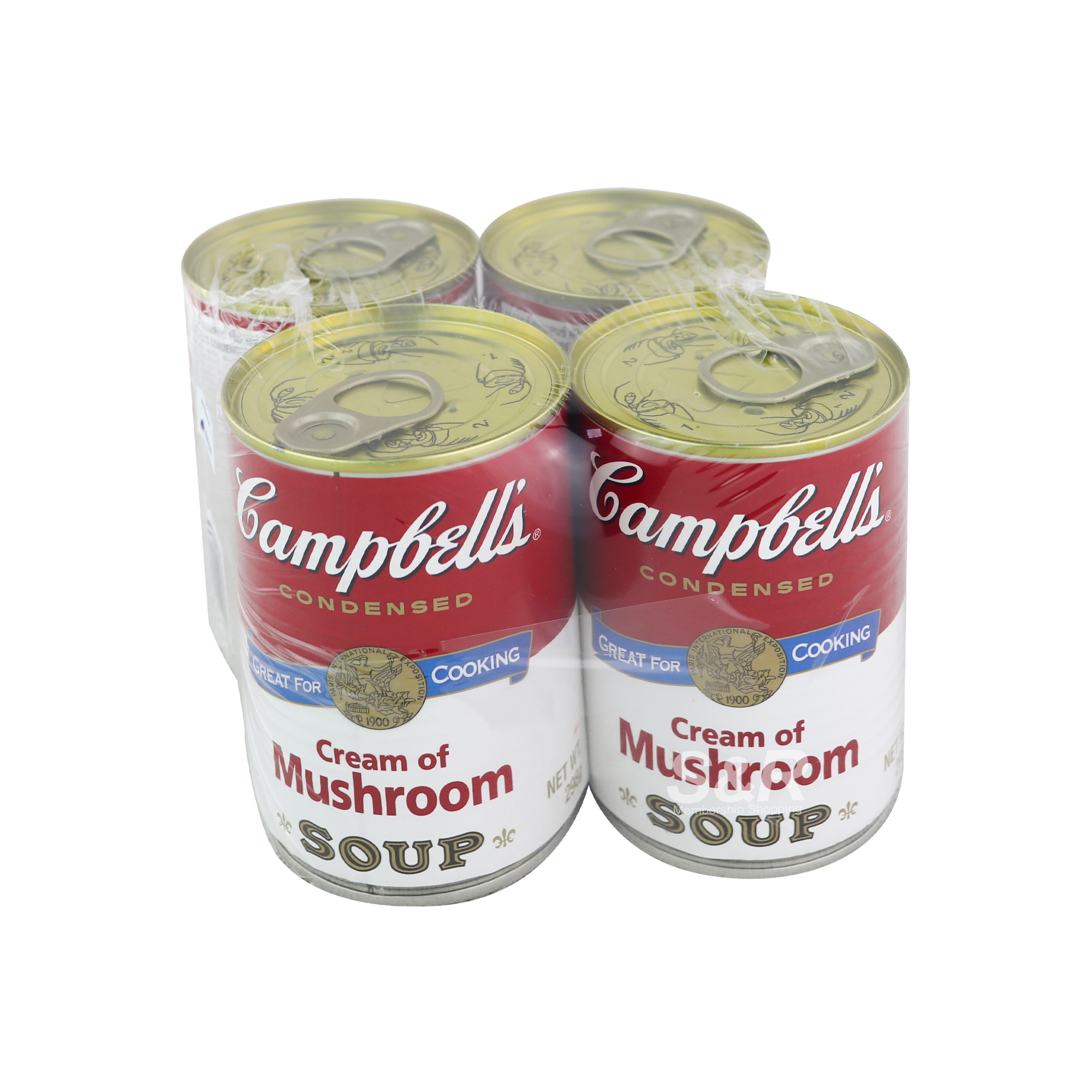 Campbell's Cream of Mushroom 4pcs